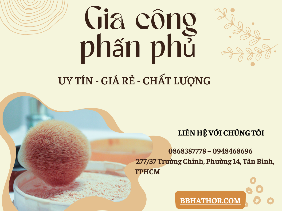 gia công phấn phủ