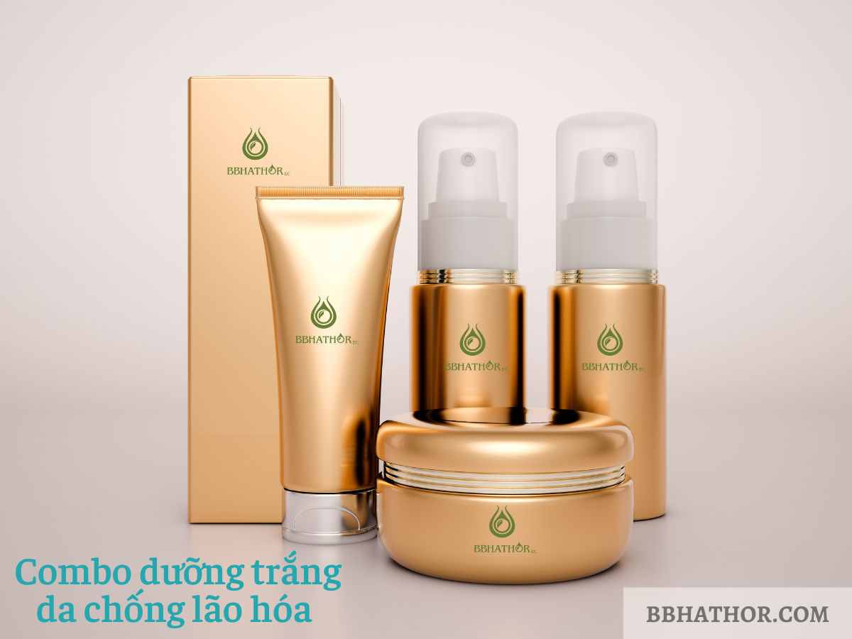 gia công combo dưỡng trắng da chống lão hóa