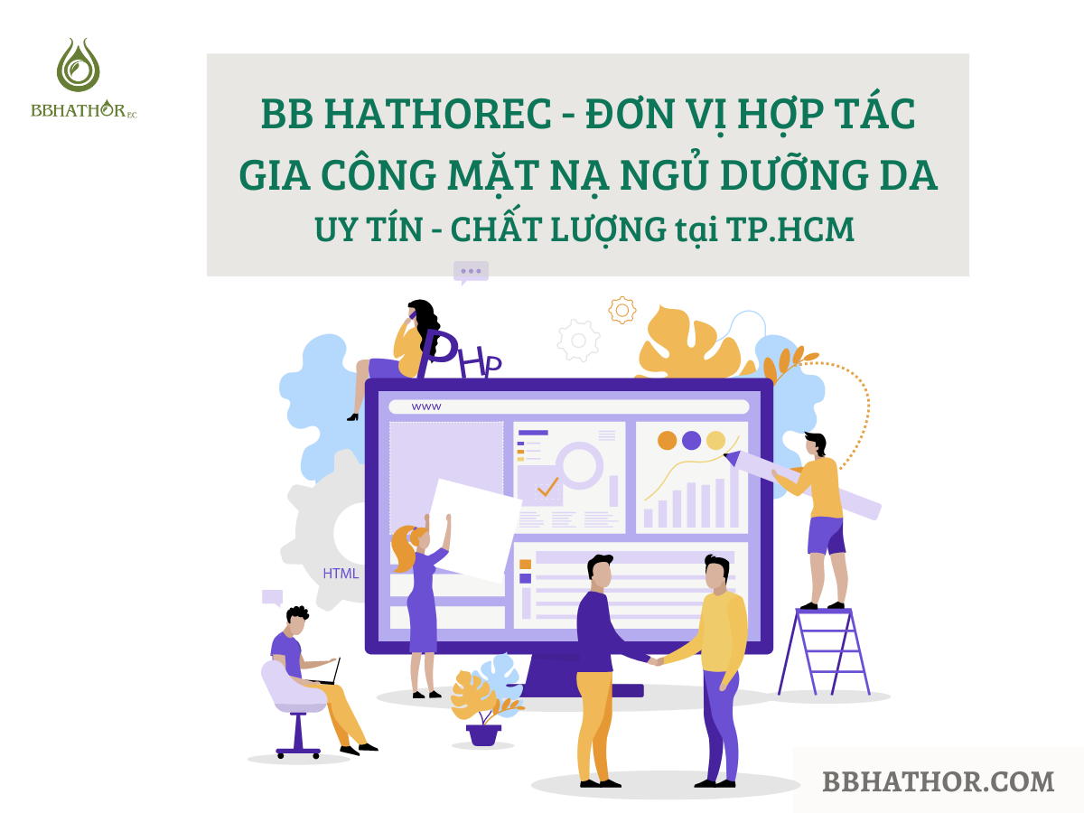 gia công mặt nạ dưỡng da