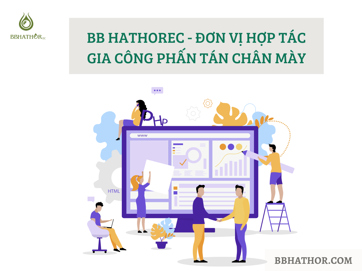 gia công phấn tán chân mày