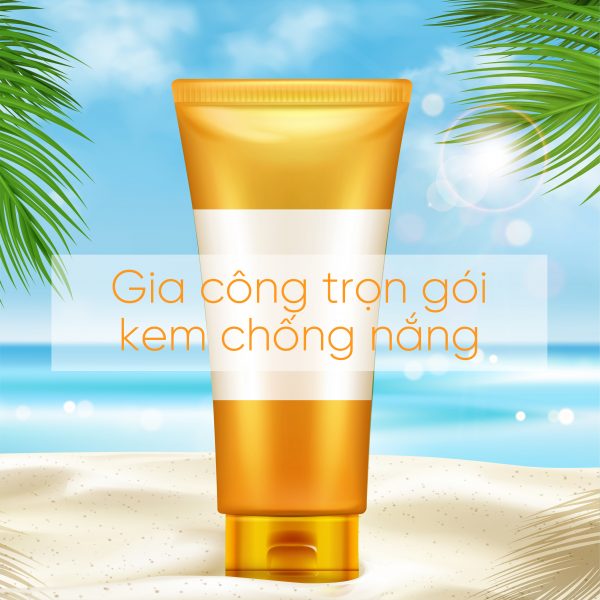 GIA CÔNG CREAM CHỐNG NẮNG - GIA CÔNG MỸ PHẨM