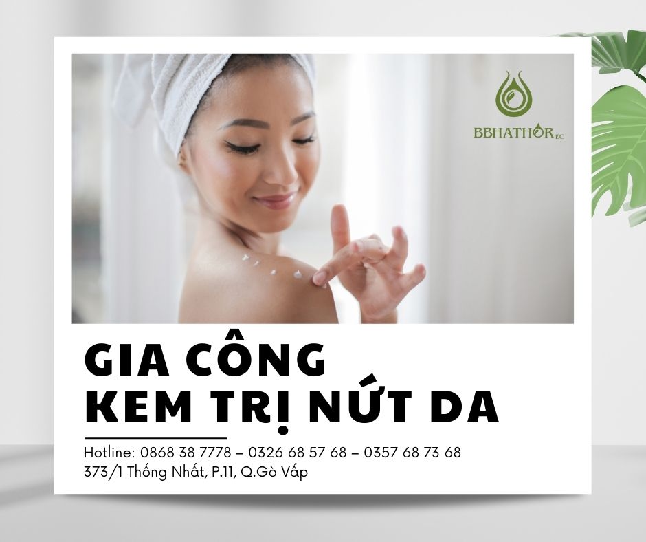 Gia công kem trị nứt da tại BBHathorEC