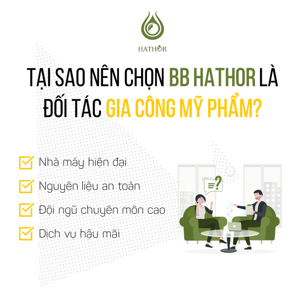 đơn vị gia công sản xuất mỹ phẩm trọn gói