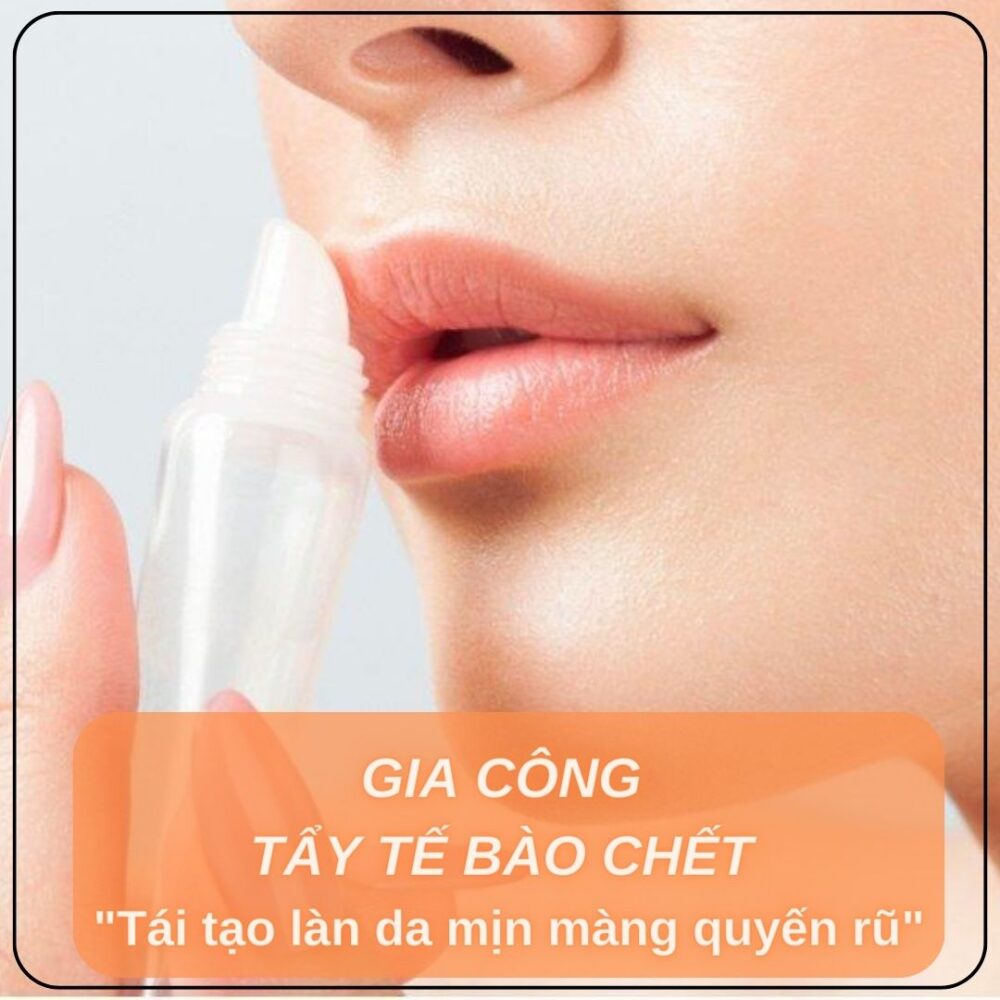 Gia công tẩy tế bào chết