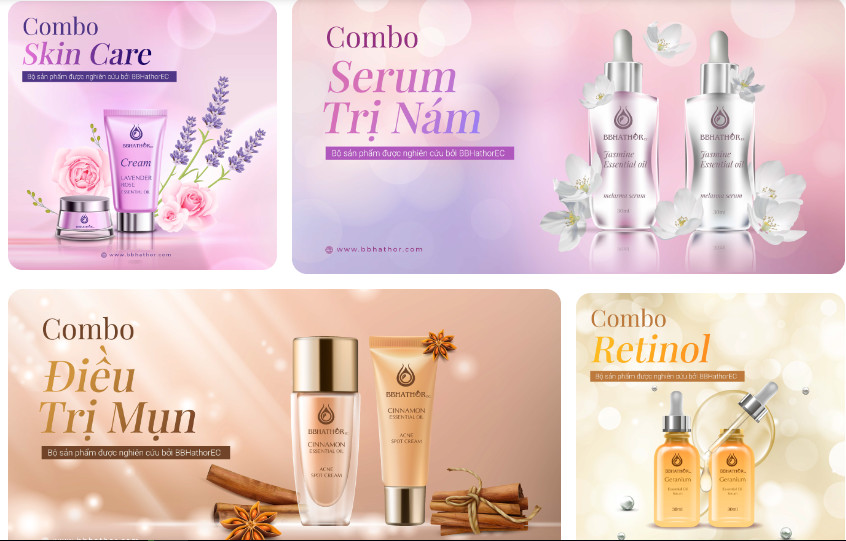 combo sản phẩm gia công