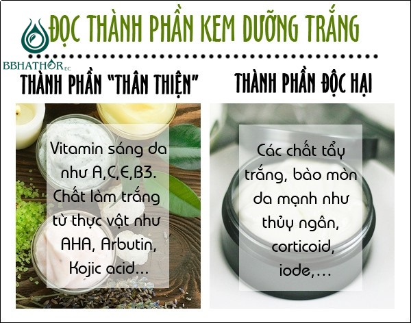 Gia công kem dưỡng trắng da mặt uy tín