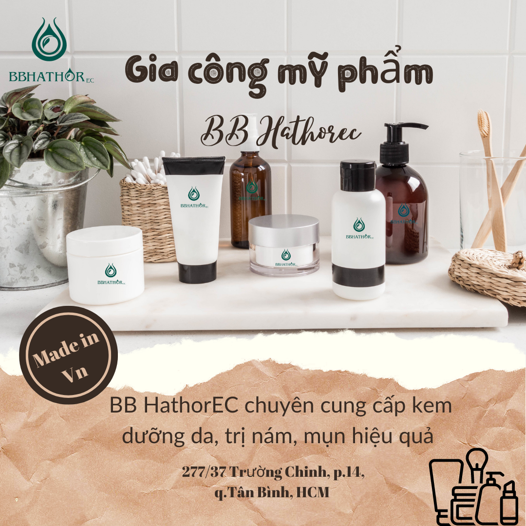 gia công kem trắng da face