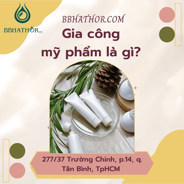 Gia công mỹ phẩm độc quyền