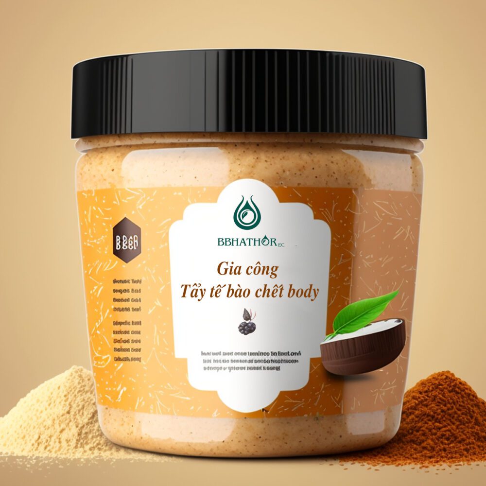 Gia công tẩy tế bào chết body BBHathorEC